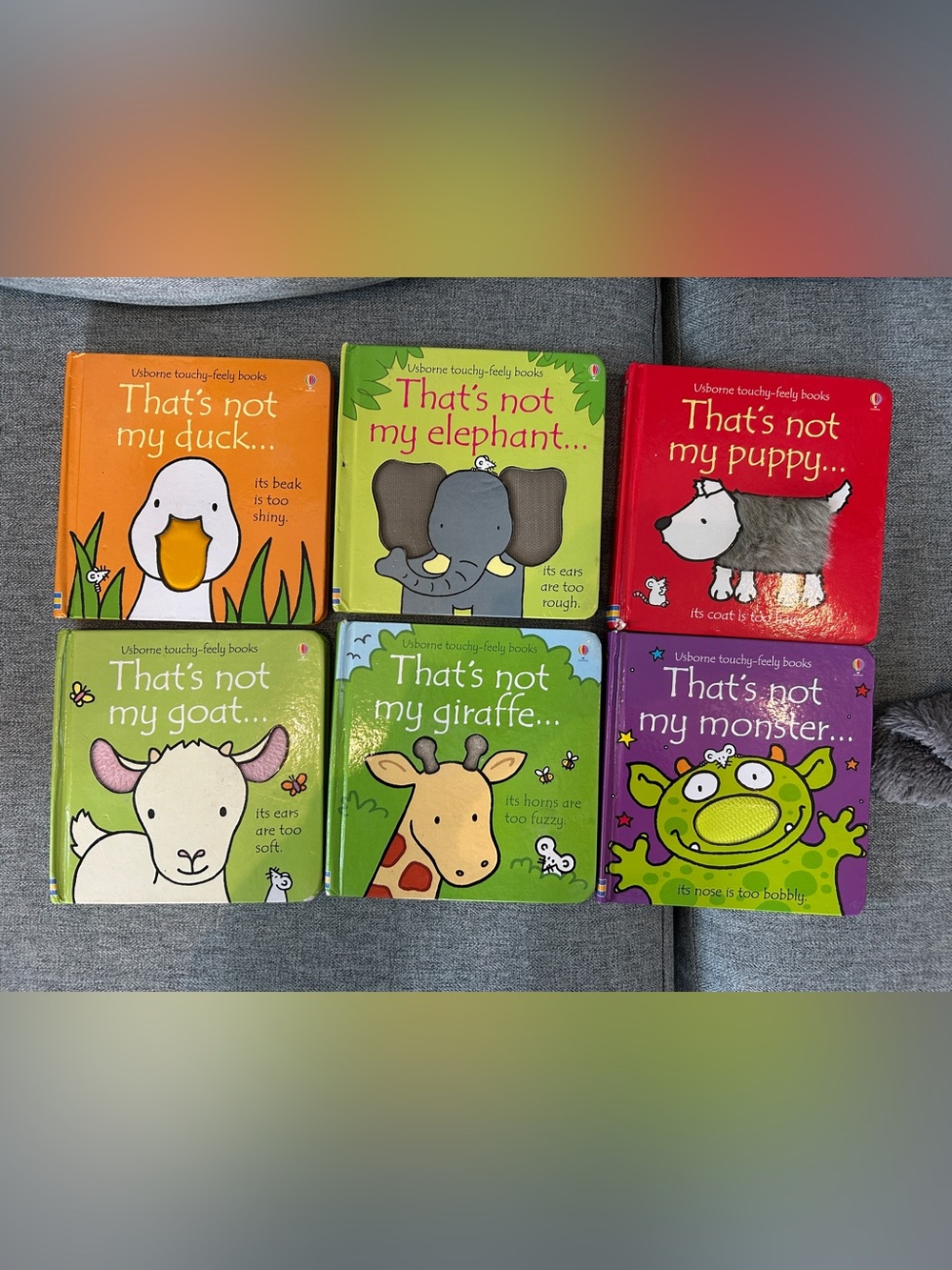 That's Not My... Series - Assorted Color Touchy-Feely Board Books